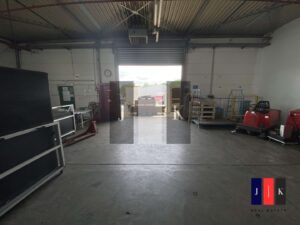 Halle 2 Rampentor Innenansicht