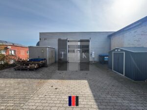Halle 2 Außenansicht Andienung