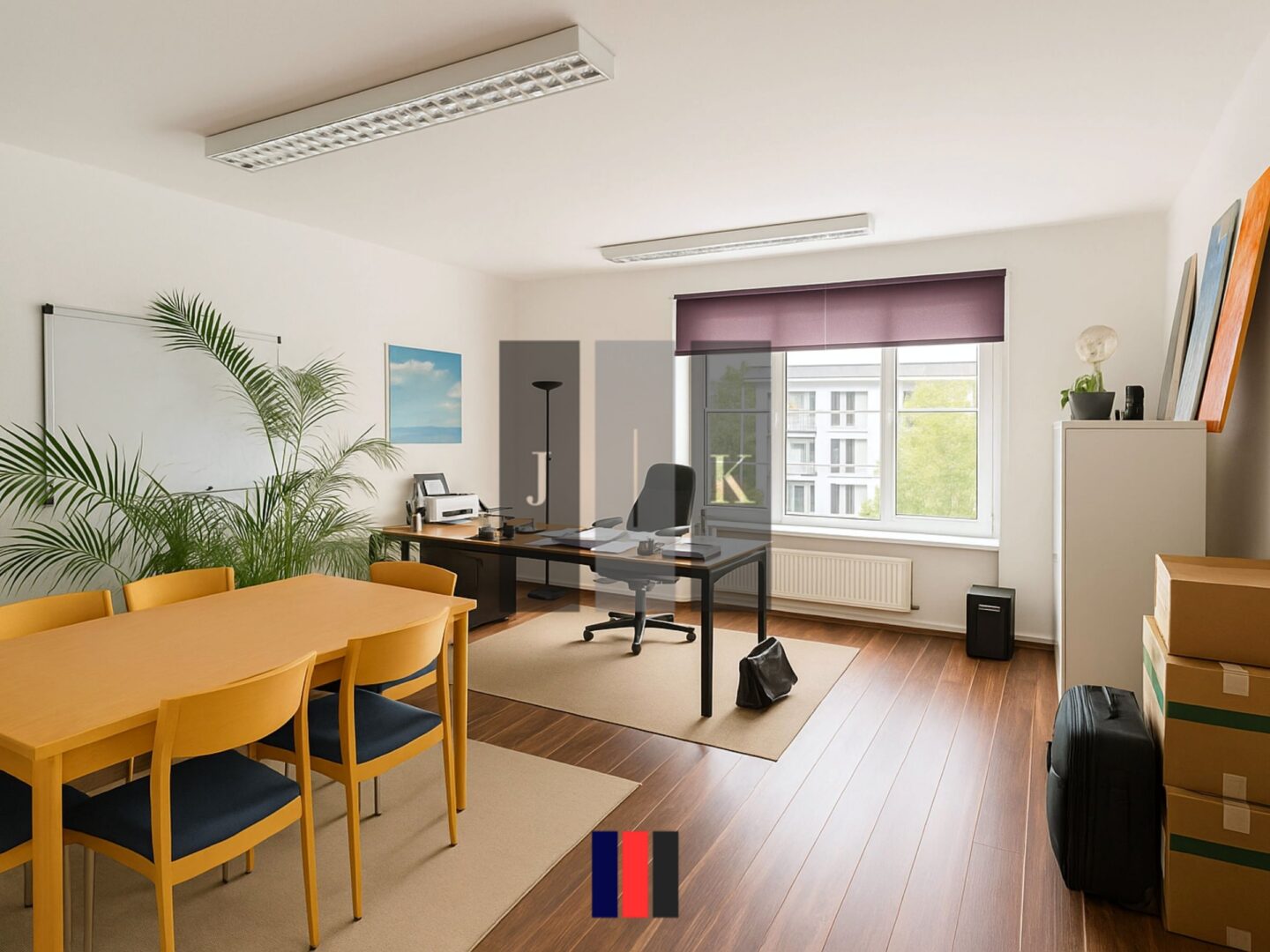 Mehr über den Artikel erfahren Helle Büroeinheit ca. 140 m² im OG in schönem Gewerbehof in Hamburg-Wandsbek – Provisionsfrei