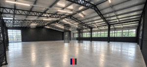 Halle Innenansicht (Visual.)