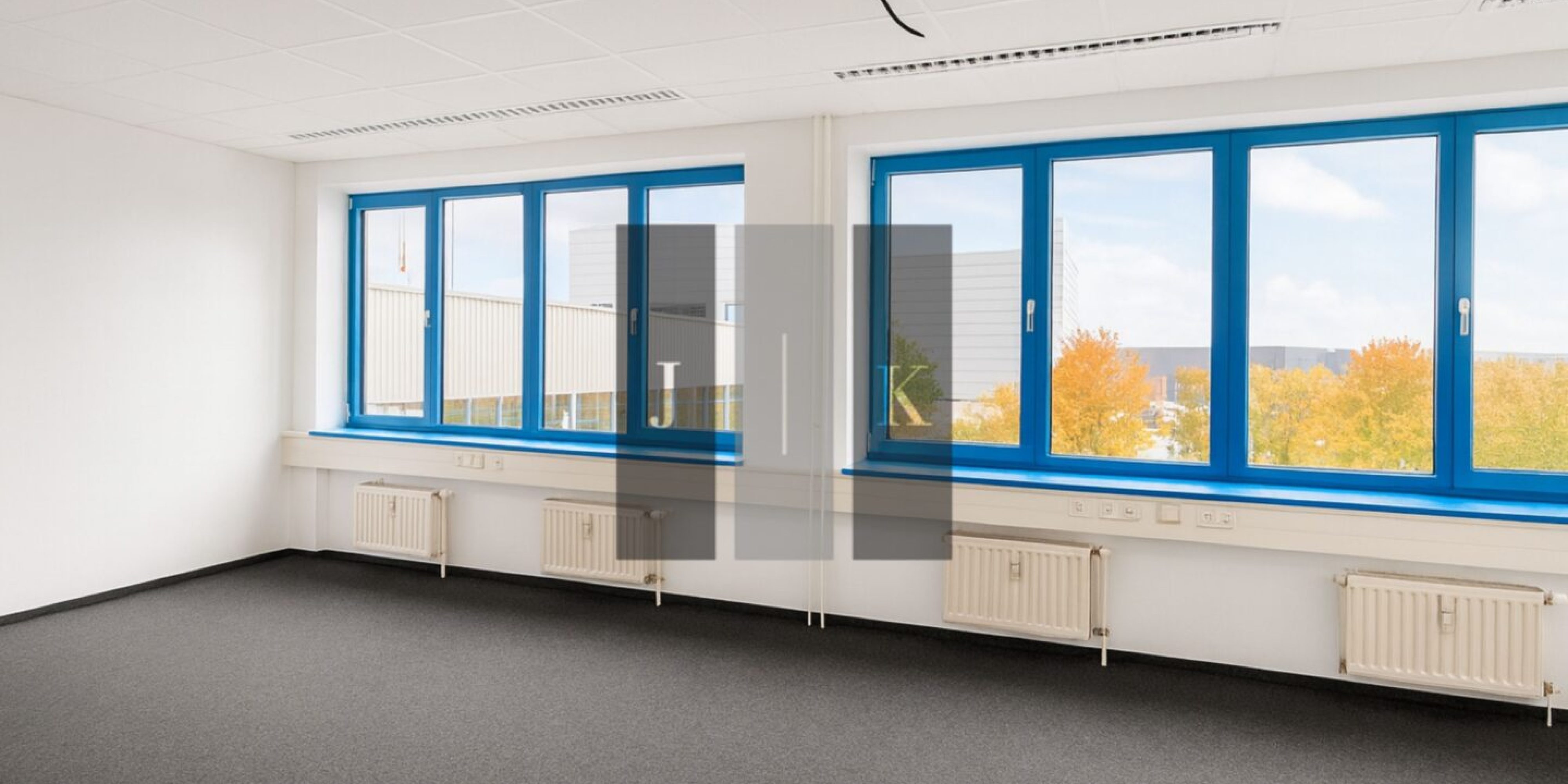 Büro Innenansicht 1 - Visualisierung