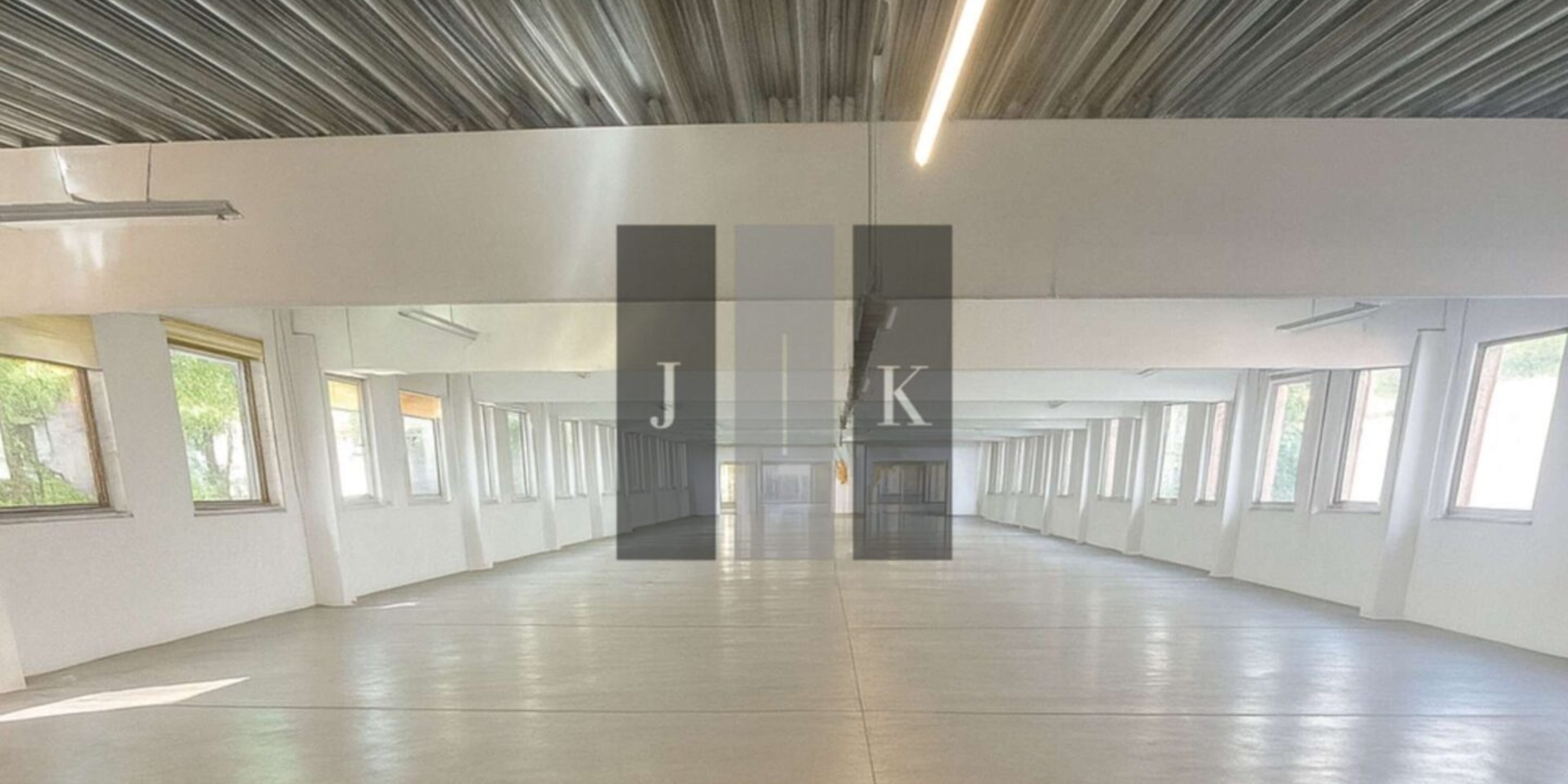 Halle Innenansicht 2 - Visualisierung